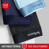 MiiOW Men's Ice Silk Boxer Shorts — Antibacterial 3-Pack (9-Colourway)