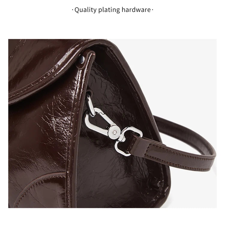 FOXER Women's Genuine Leather Shoulder Bag
