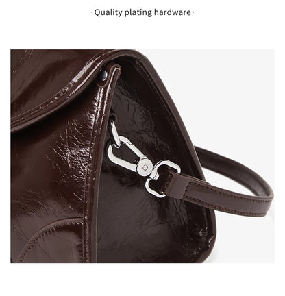 FOXER Women's Genuine Leather Shoulder Bag