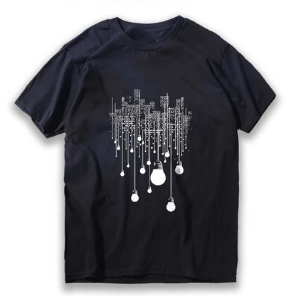 COOLMIND Printed Cotton T-Shirt | Men's Laid-Back Style