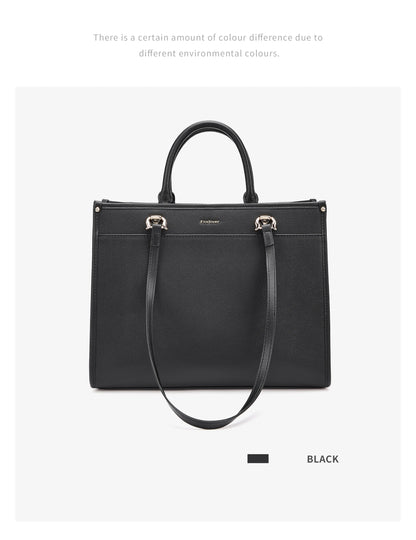 FOXER Luxury Large Capacity Tote Bag for Women