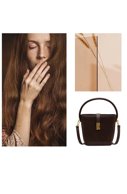 FOXER Crossbody Bucket Bag
