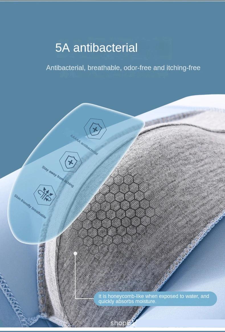 4 Pack Men's Ice Silk Boxer Shorts - ShopHub