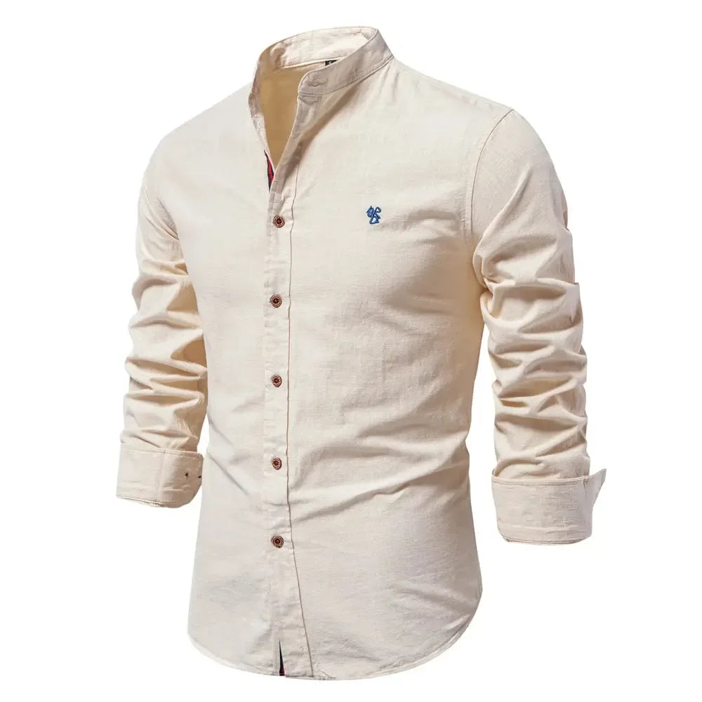 AIOPESON 100% Cotton Shirts - ShopHub