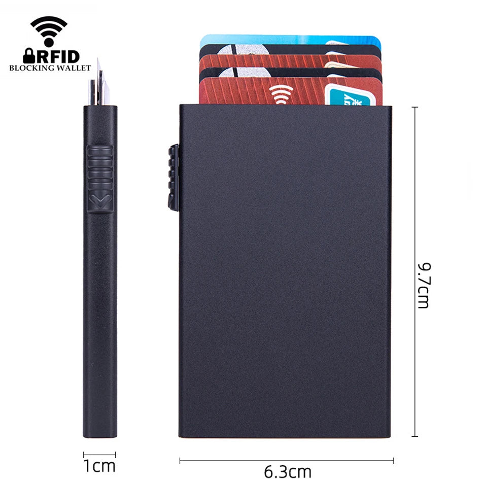 DIENQI Minimalist Metal Wallets