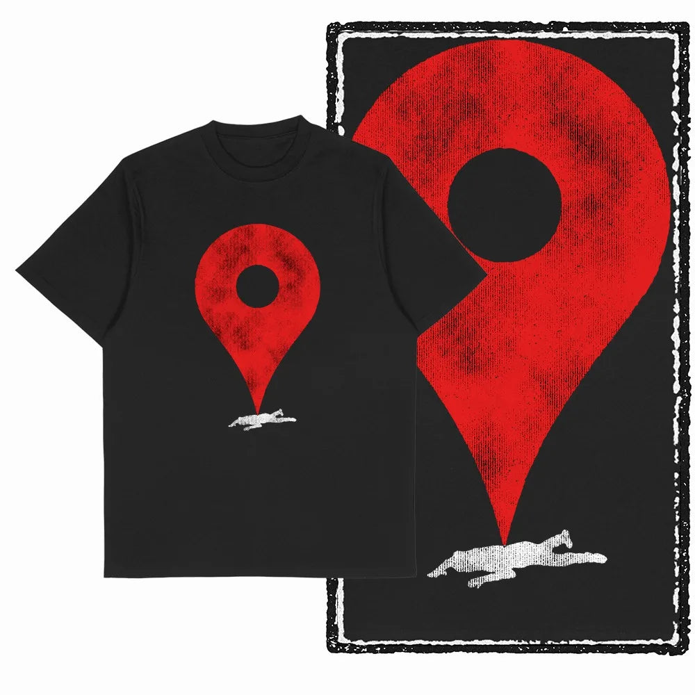 G25 Cool Vintage Cotton Men's Distressed Creative Printed Graphic T-Shirt | Streetwear Big Size O-Neck Men's Tee T-Shirt T Shirt