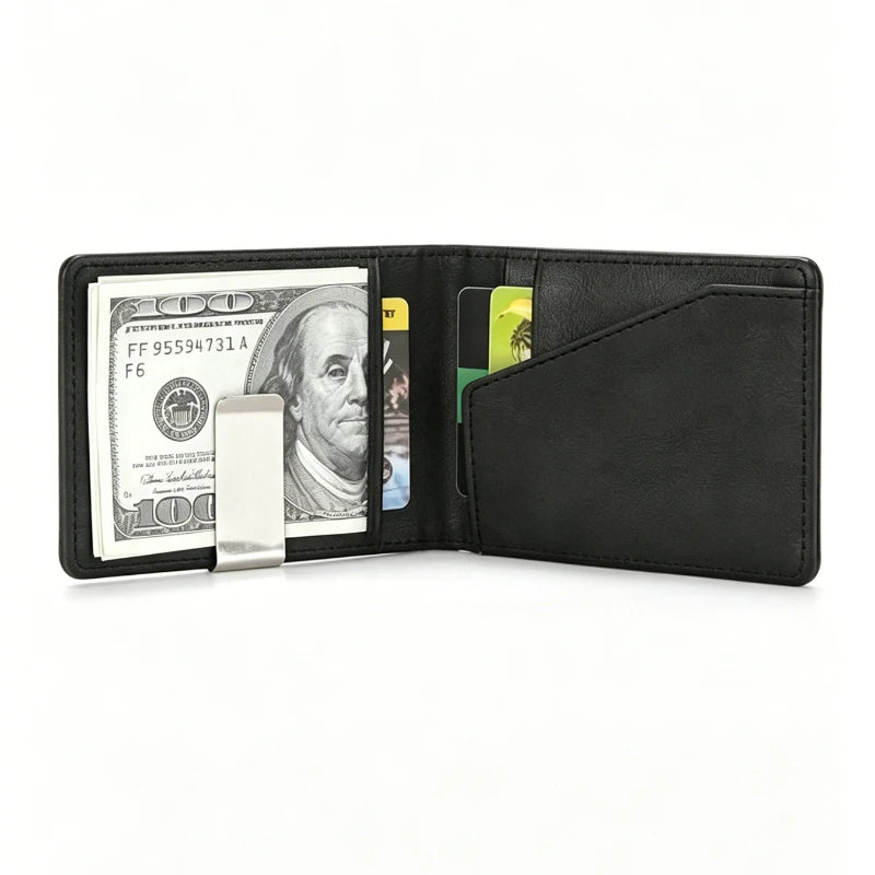Slim Thin Card Holder Money Clip Wallets