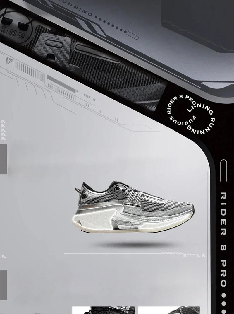 Li-Ning Men's FURIOUS RIDER 8 PRO Running Shoes - ShopHub