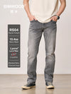 SIMWOOD【CT03/RS04】13.4OZ  Enzyme Washed Jeans Men 4-Way Stretch Denim Pants High Elastic