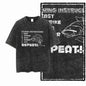 YB FISHING THEME Printed Cotton Acid Washed Exclusive Graphic Unisex T Shirt Cool Streetwear Men Tshirts Big Size Tee for Men