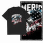 COOLMIND Unisex American Eagle Graphic Cotton T-Shirt