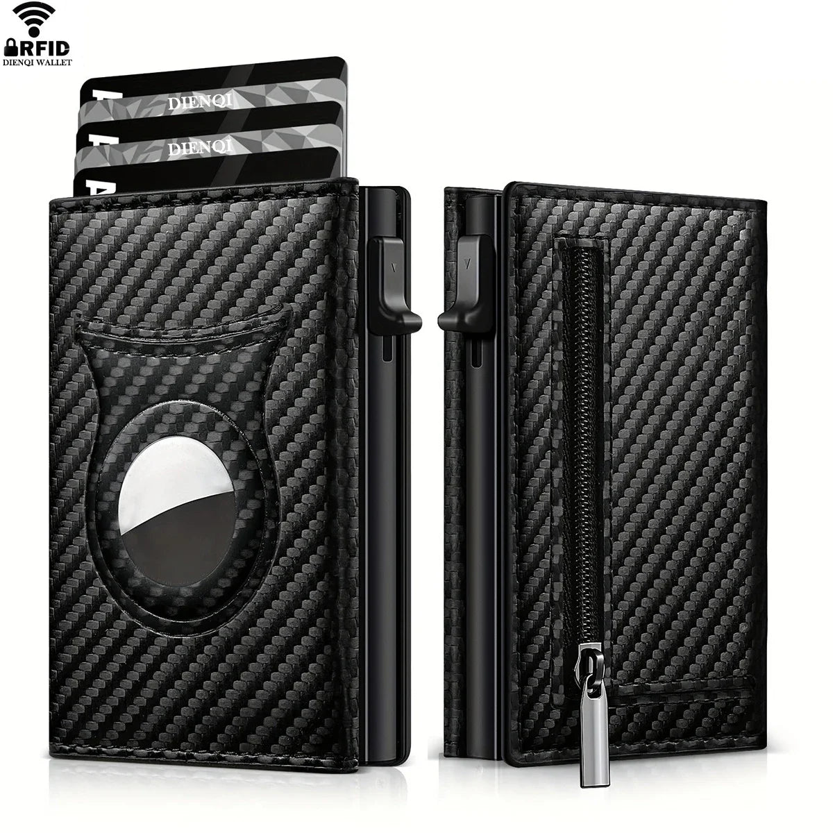 C2406H2 Slim Card Wallet with AirTag Pocket