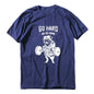 COOLMIND Aa41-P150T Pug Life Graphic Cotton Tee