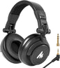 MAONO MH601 Wired Headphones Professional Studio Monitor Headphones with Detachable Plug & Cable 50mm Driver for DJ Gaming