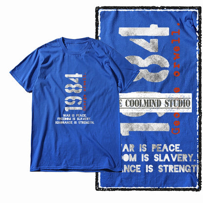 COOLMIND X0014 1984 Vintage Graphic Cotton Tee