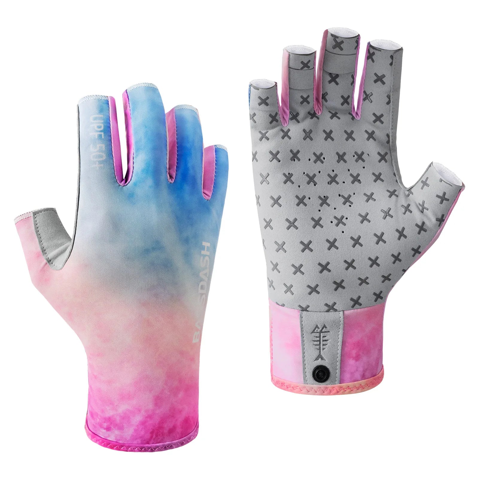 BASSDASH Breathable 3/4 Finger UPF 50+ Sun Gloves ShopHub
