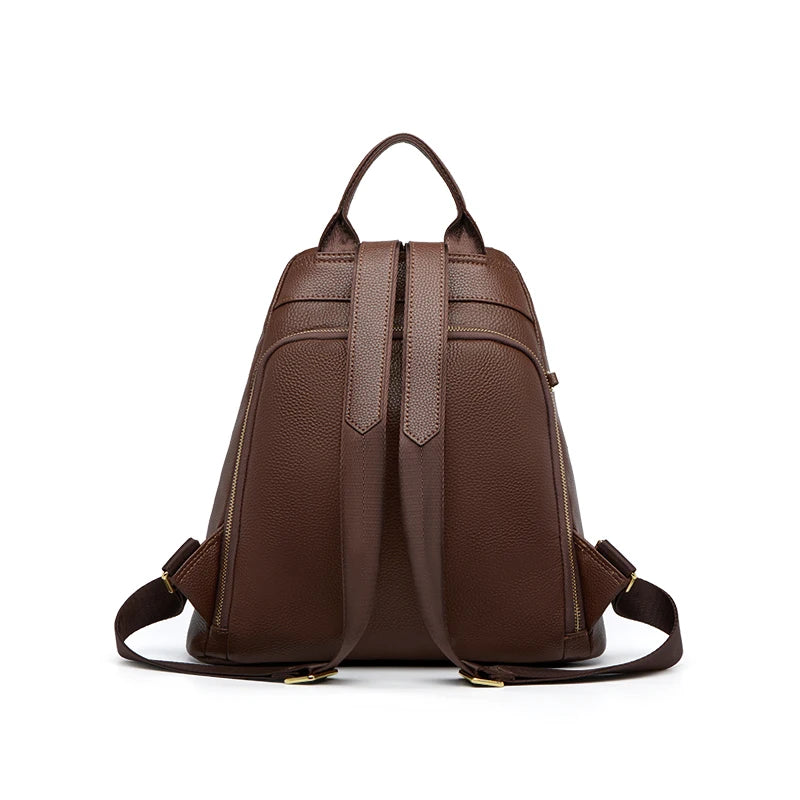 ZOOLER Handmade Cow Leather Backpack