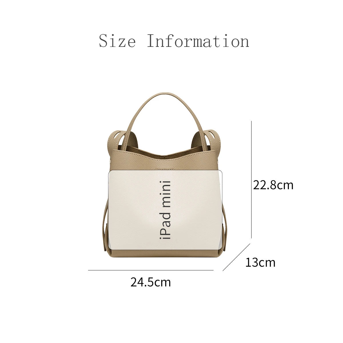 FOXER Genuine Leather Handbag — Premium Women's Shoulder Bag