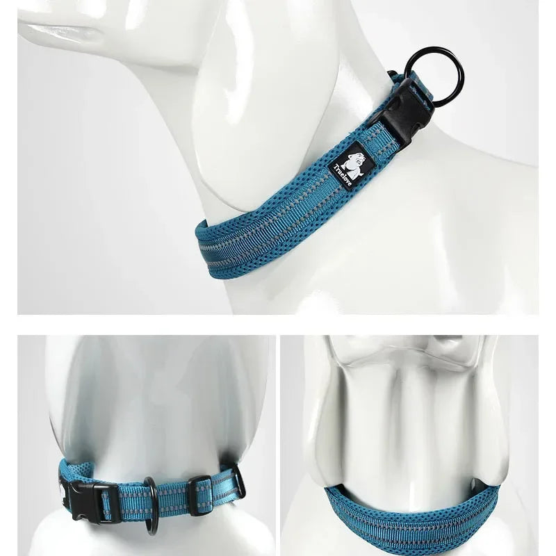 Truelove Adjustable Mesh Padded Dog Collar