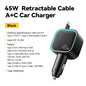 Essager 45W Car Charger – Fast, Multi-Device Charging On The Go