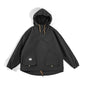Maden Casual Outdoor Multi-pocket Hooded Men's Jackets Spring Fall Loose Windbreak Parka Ginger Climbing Outerwear Track Jacket