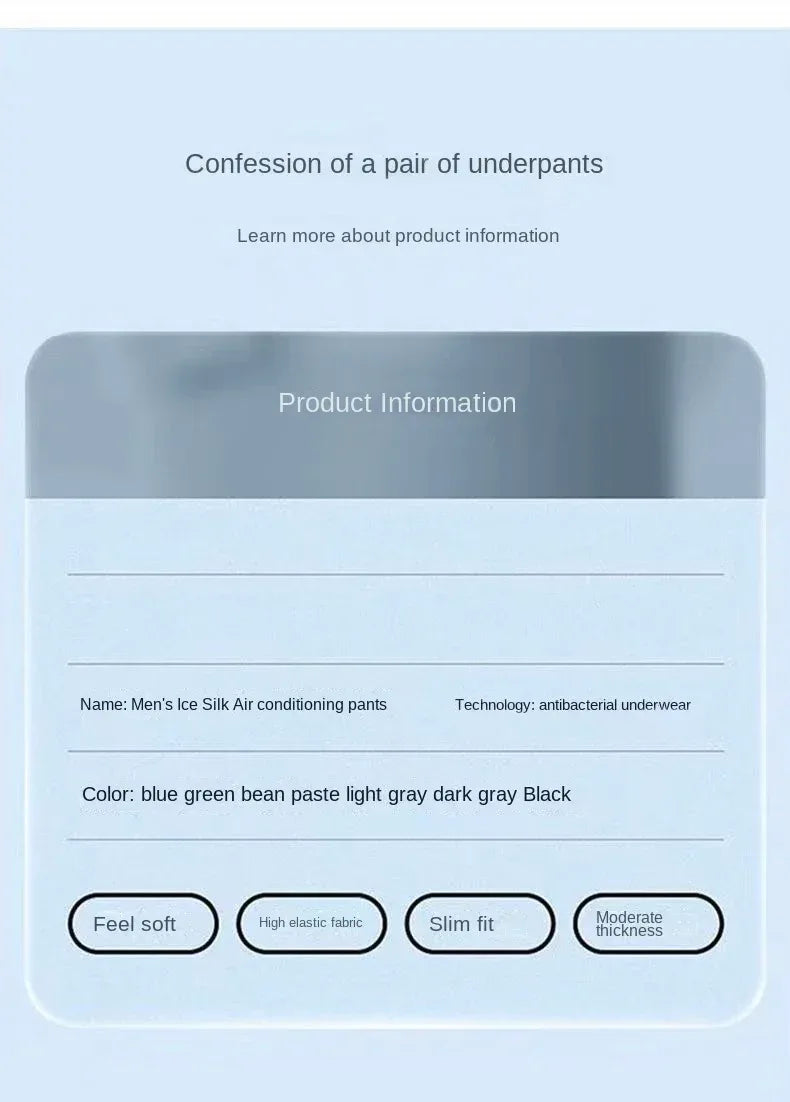 Men's 4 Pack Mesh Ice Silk Boxer Shorts - ShopHub