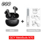 QCY MeloBuds N70 Wireless Earphones with Hybrid Adaptive ANC, Hi-Res Sound, and 50Hrs Battery Life