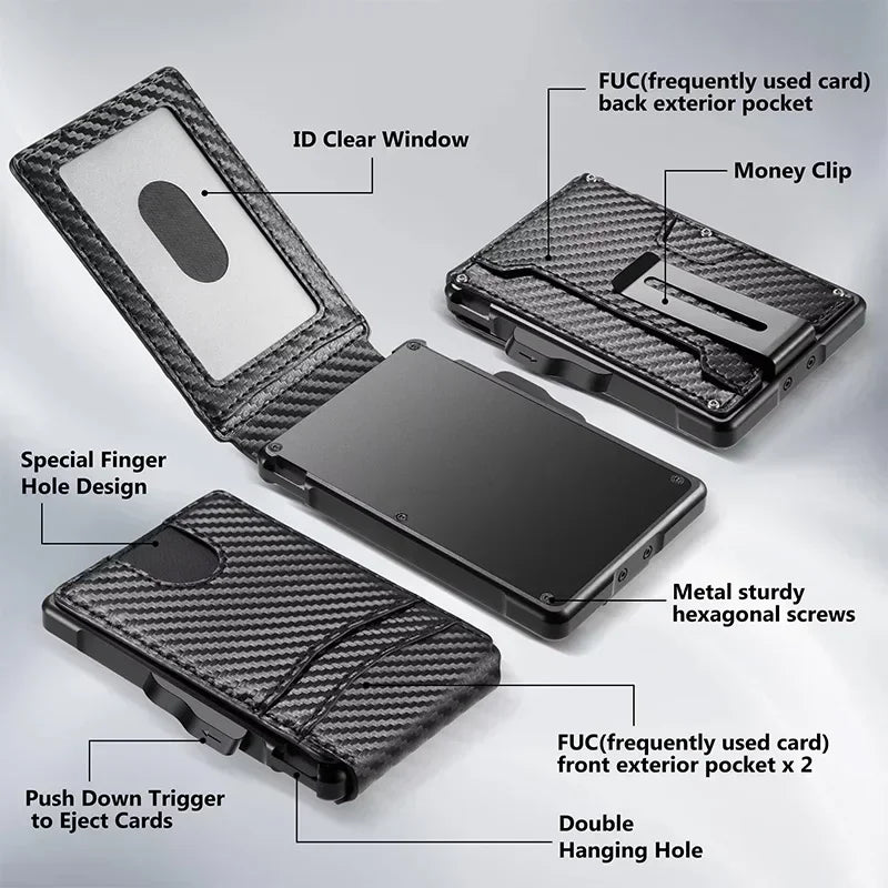 RFID Credit Card Holder Wallets