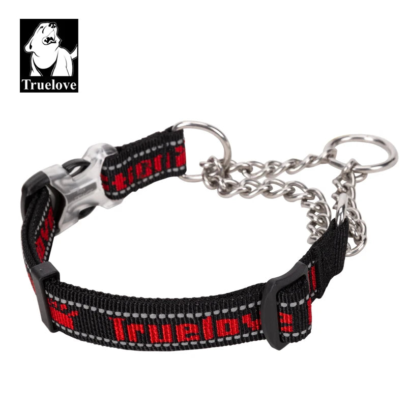 Truelove Dog Collar P-Chain Outdoor Nylon High Quality Stainless Steel Chain