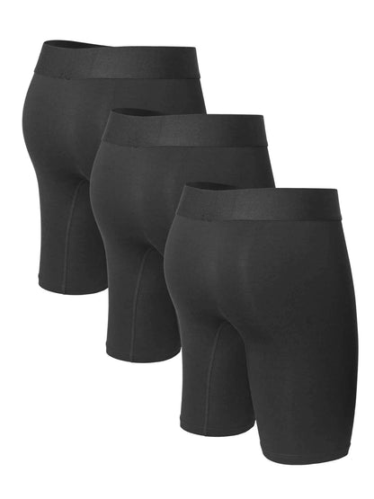 3pcs Men's Breathable Modal Underwear with Opening - Comfortable Boxershorts