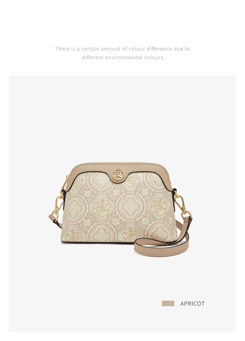 FOXER Chinese Style Embroidery Women Shoulder Underarm Bag