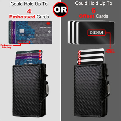 RFID-Protected Carbon Fiber Card Holder