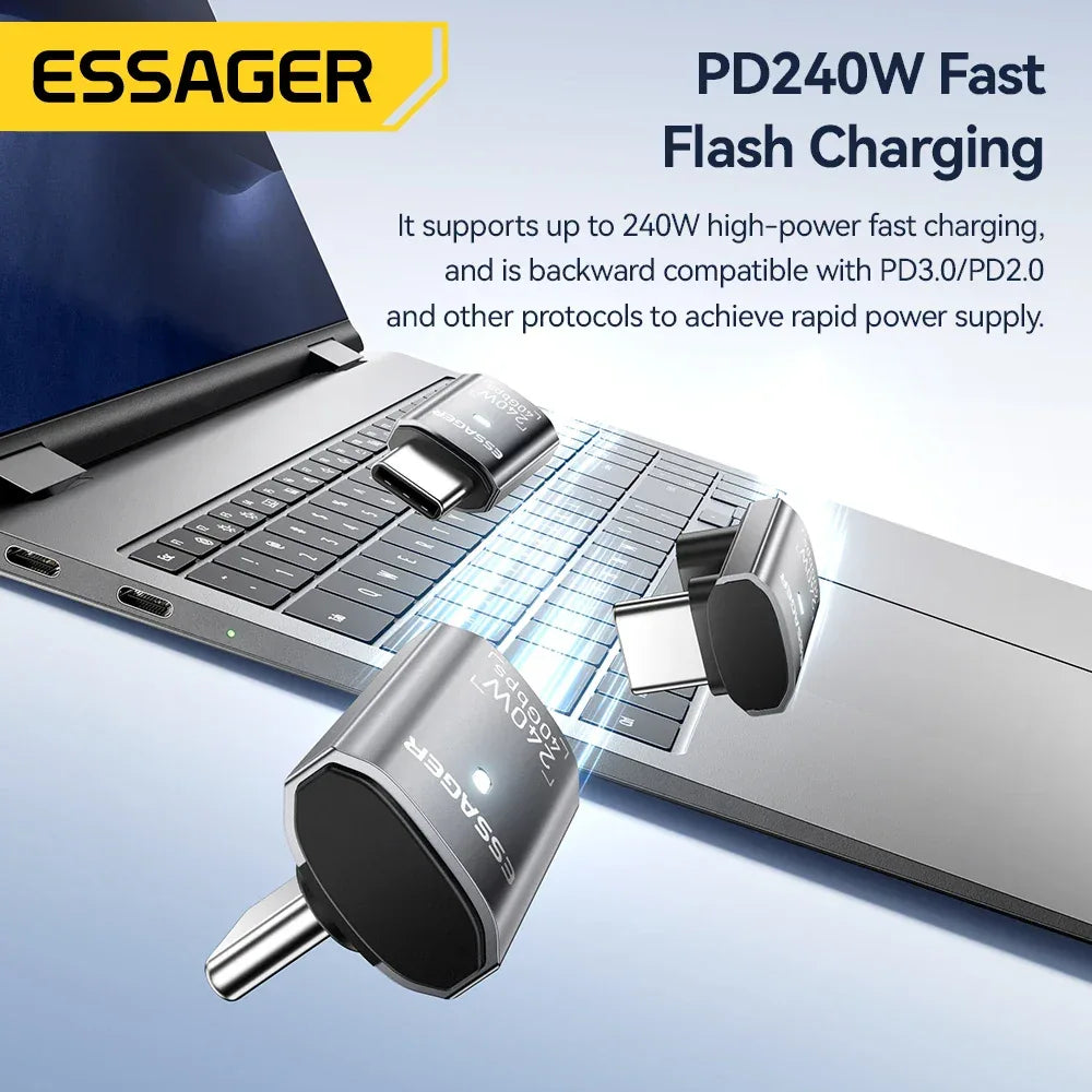 Essager USB4.0 40Gbps OTG Adapter - ShopHub