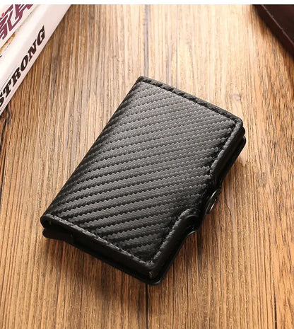 Carbon Fiber Rfid Blocking ID Credit Card Holders