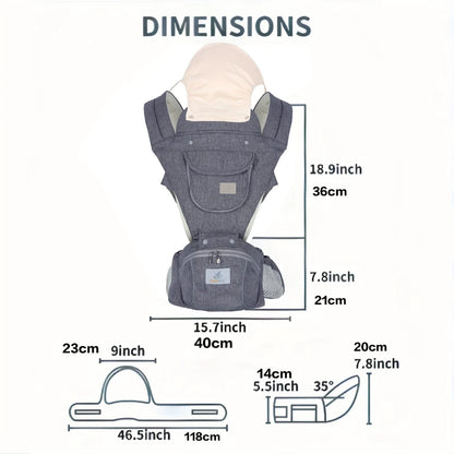 Ergonomic Baby Carrier Backpack