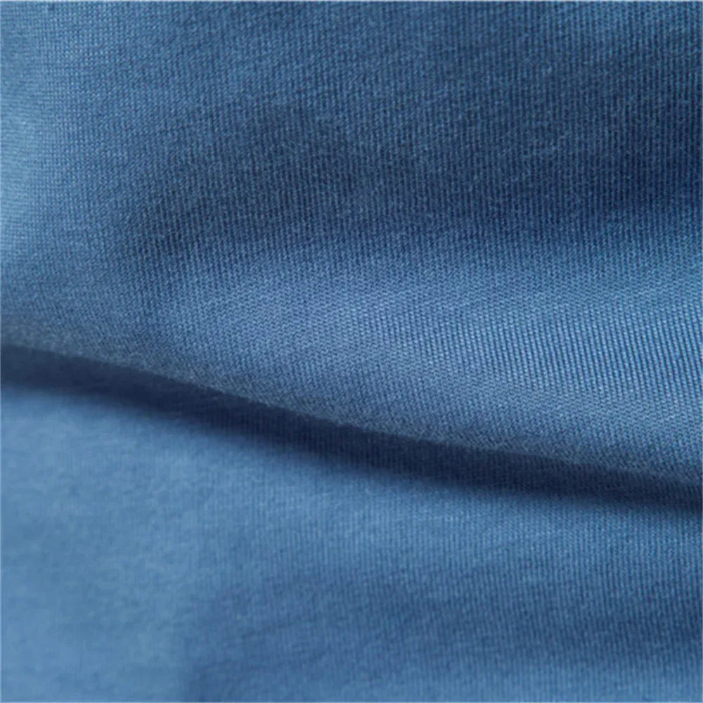 AIOPESON Solid Colour Cotton Shirts - ShopHub