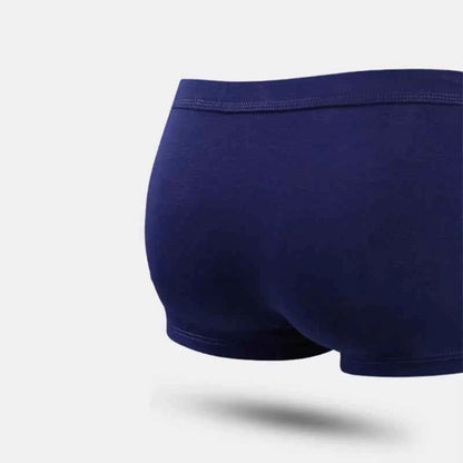 MiiOW 3Pcs Men's Cotton Boxer Briefs