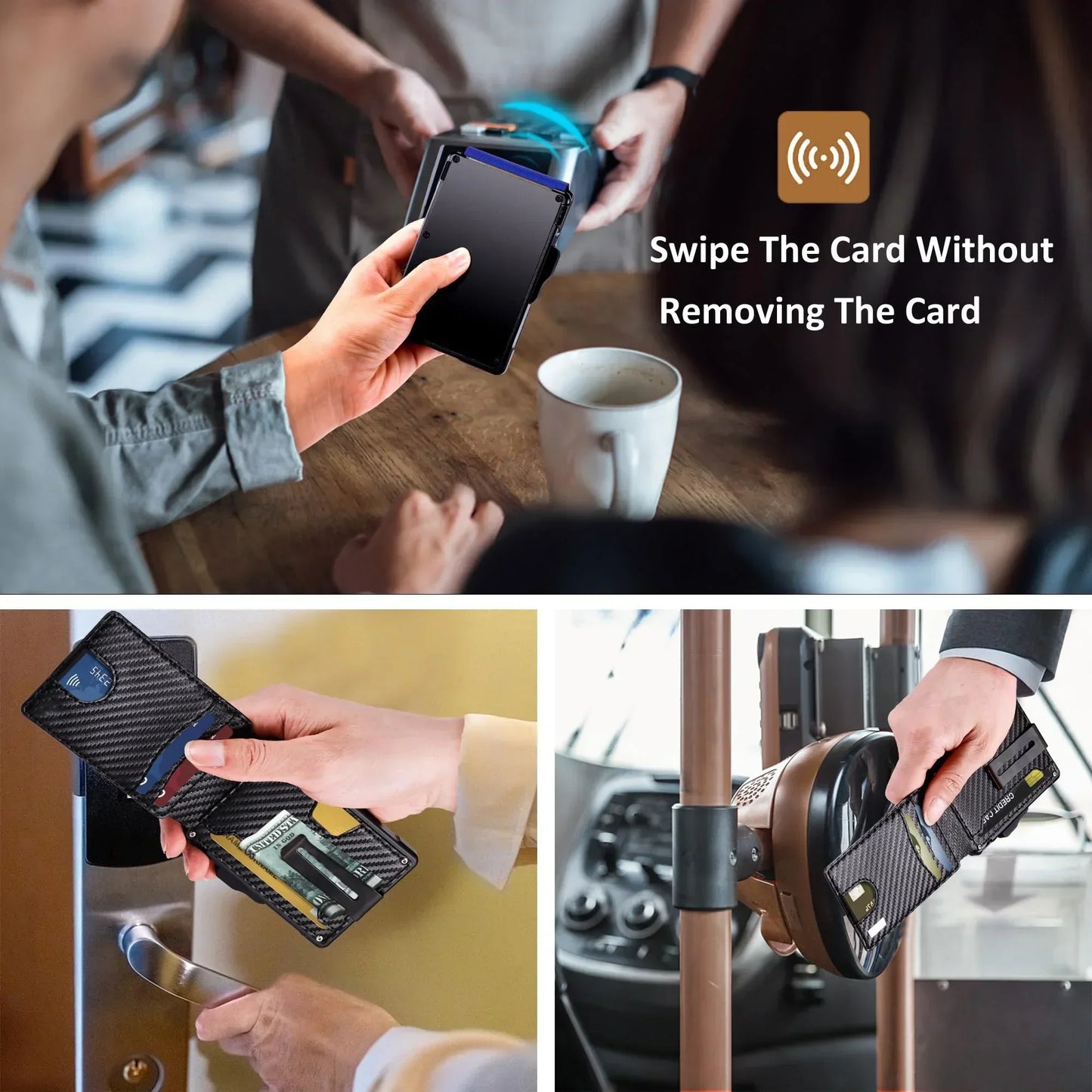 RFID Credit Card Holder Wallets