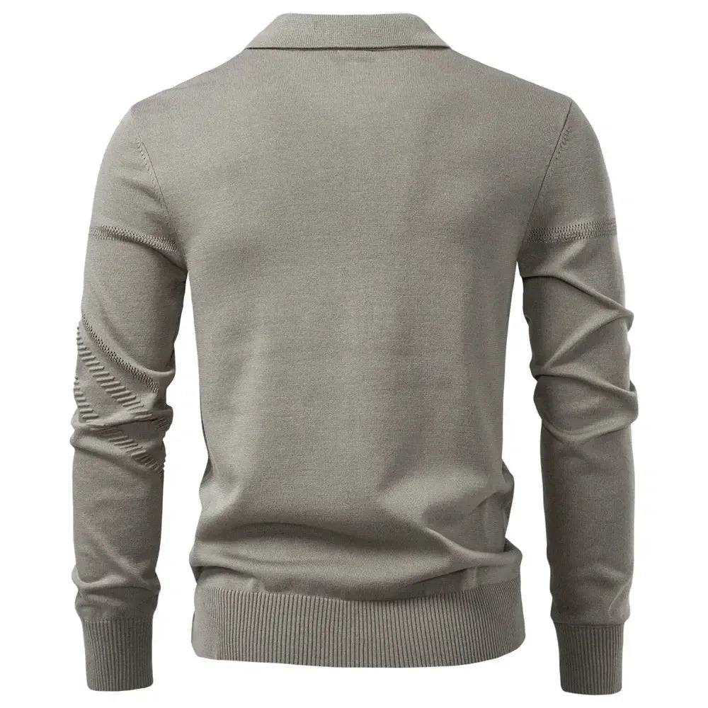 Autumn Winter Thermal Polo Shirts - ShopHub
