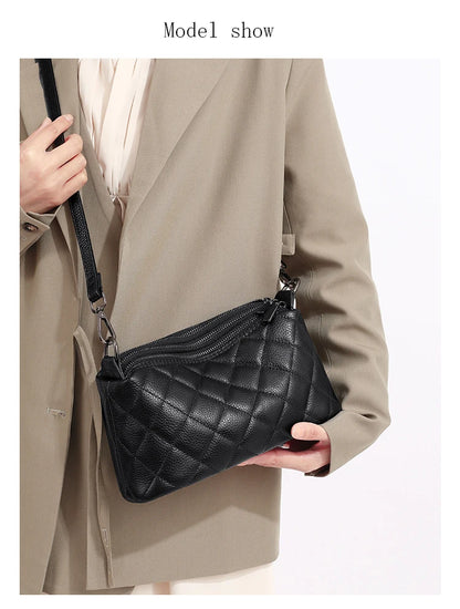 FOXER Genuine Leather Women's Shoulder Bag