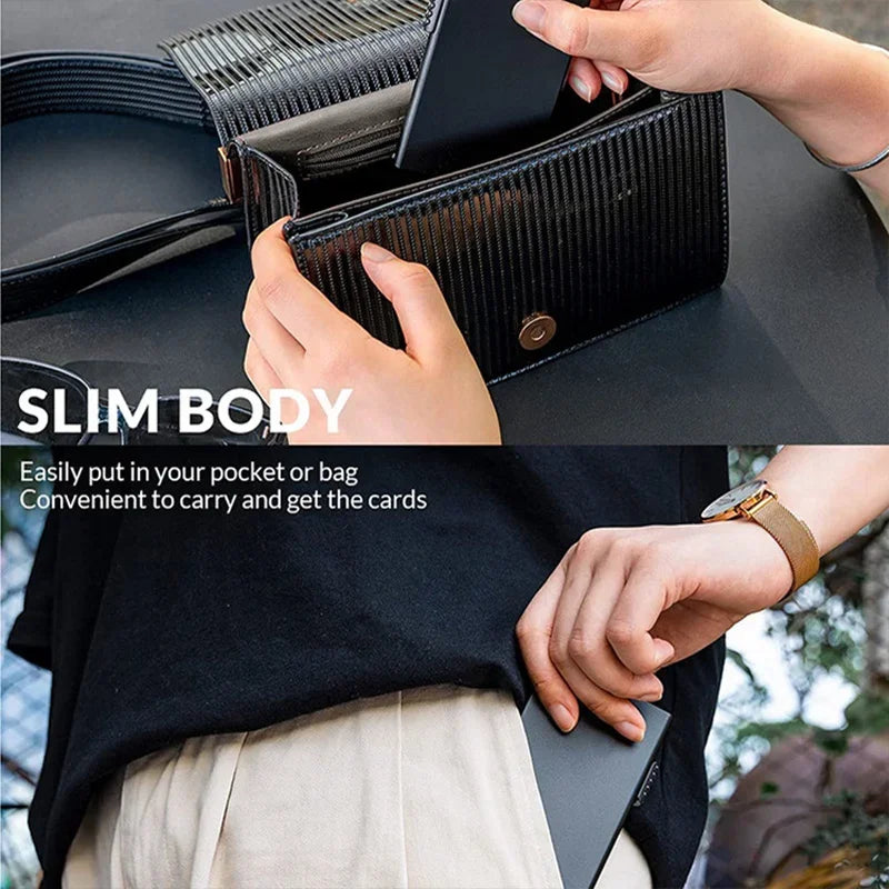 DIENQI Minimalist Metal Wallets