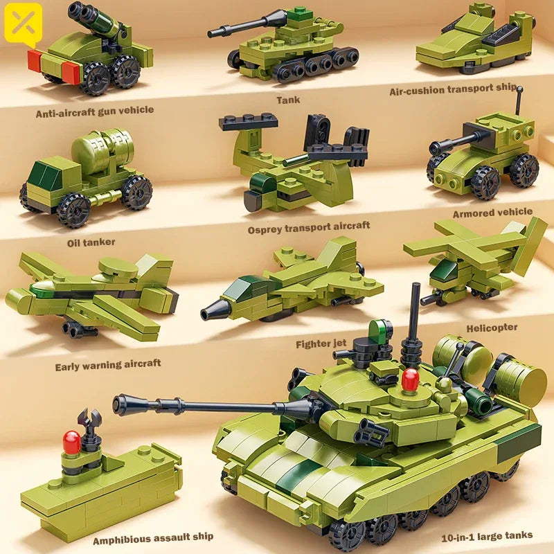 TOYLINX WW2 Military Building Blocks! - ShopHub