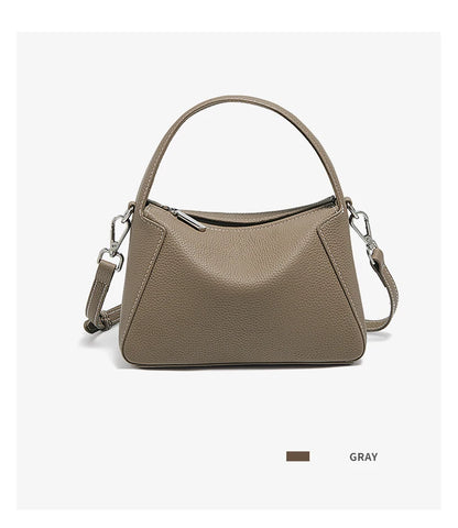 FOXER Lady's Handbag Cow Leather Shoulder Bag Small Size Crossbody Minimalist Style Bag Commute Work High Quality