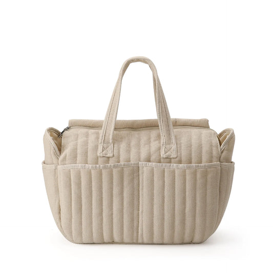 Solid Multi-functional Diaper Bag
