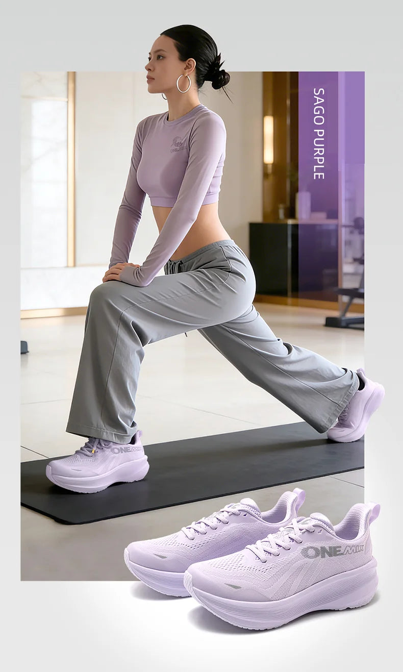 ONEMIX Unisex Mesh Running Sneakers