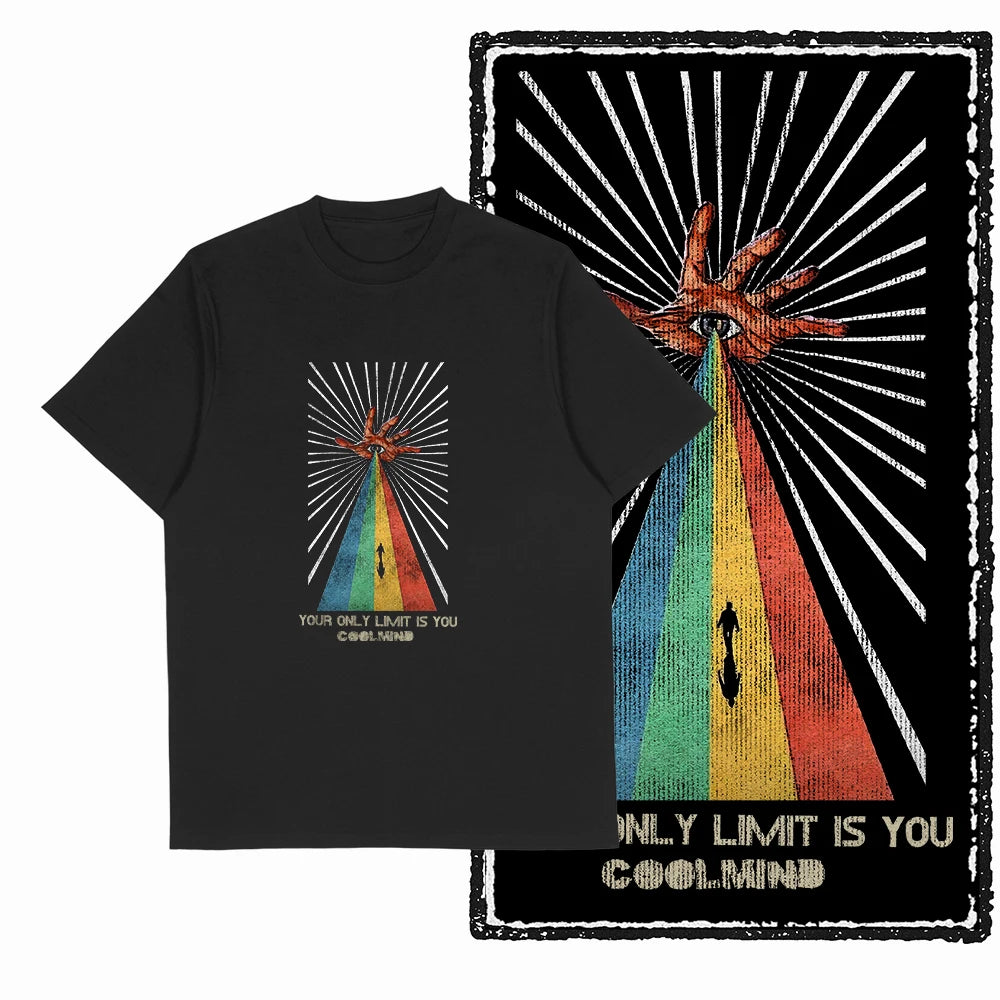 COOLMIND X0044 Latin Spirit Graphic Cotton Tee