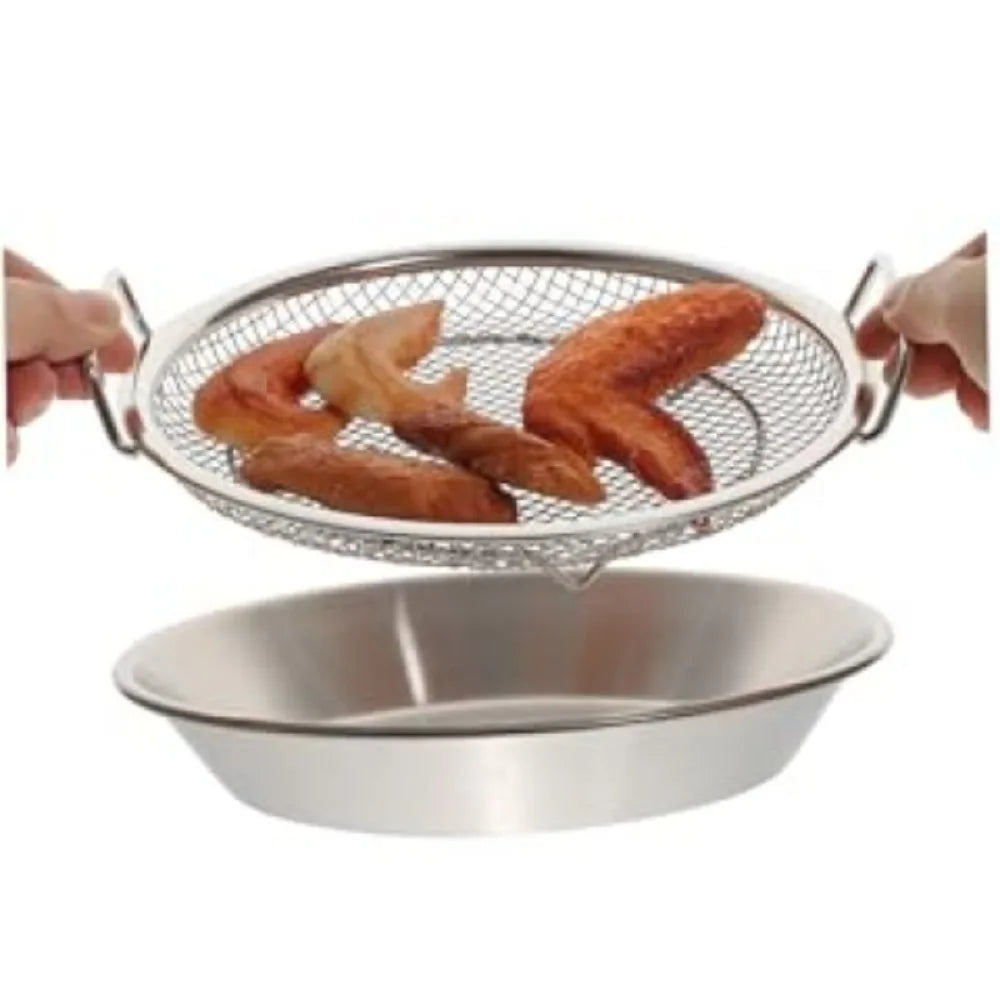 Heavy Duty Frying Rack with Tray