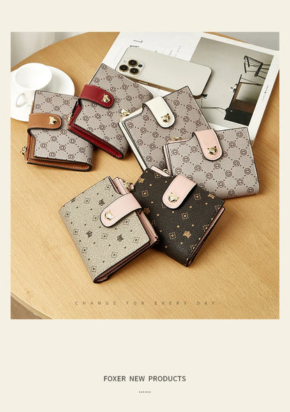 FOXER Women's Short Wallet