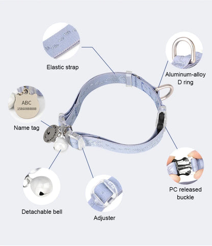 Truelove Cat Collar with Elastic Strap