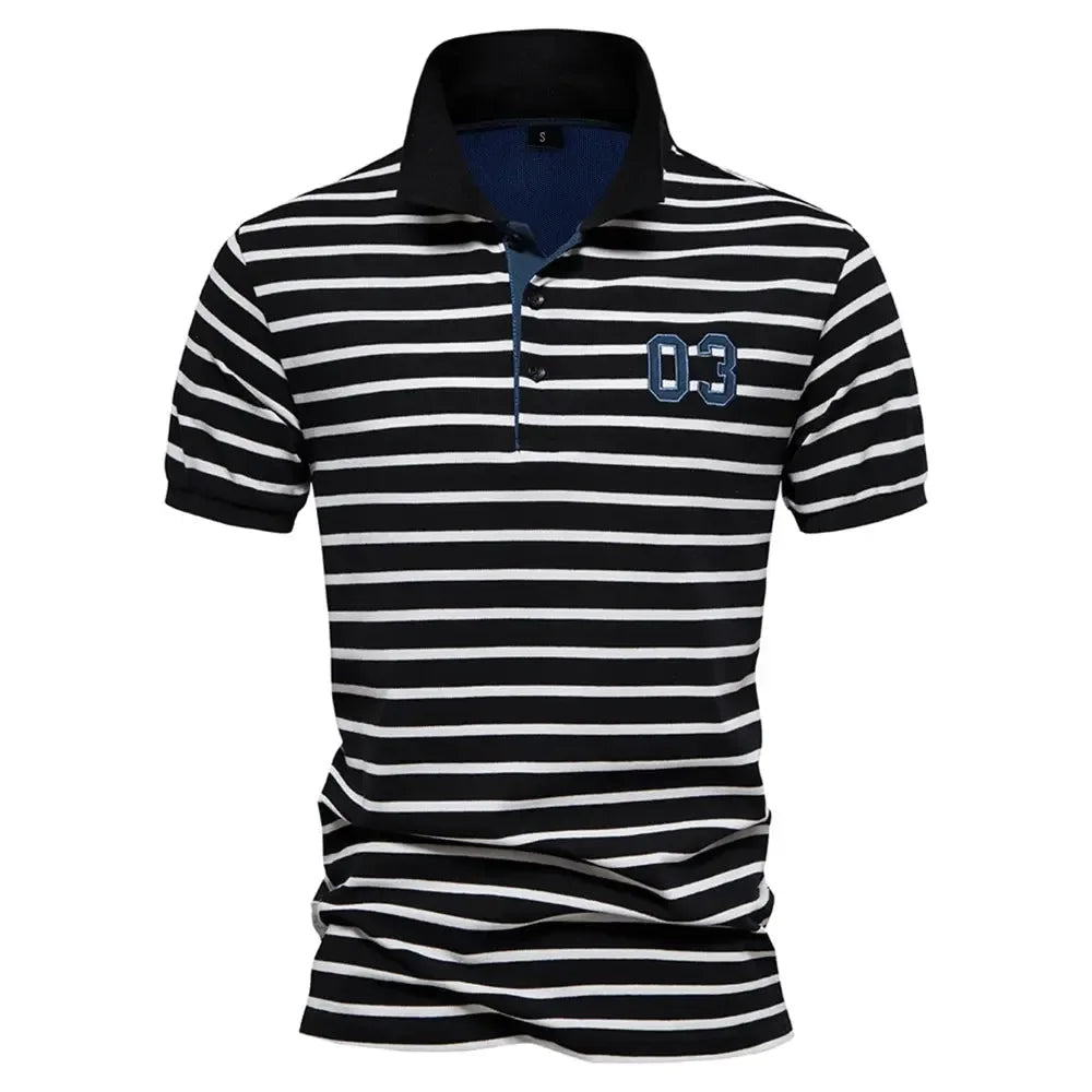 AIOPESON Men's Cotton Polo Shirts - ShopHub